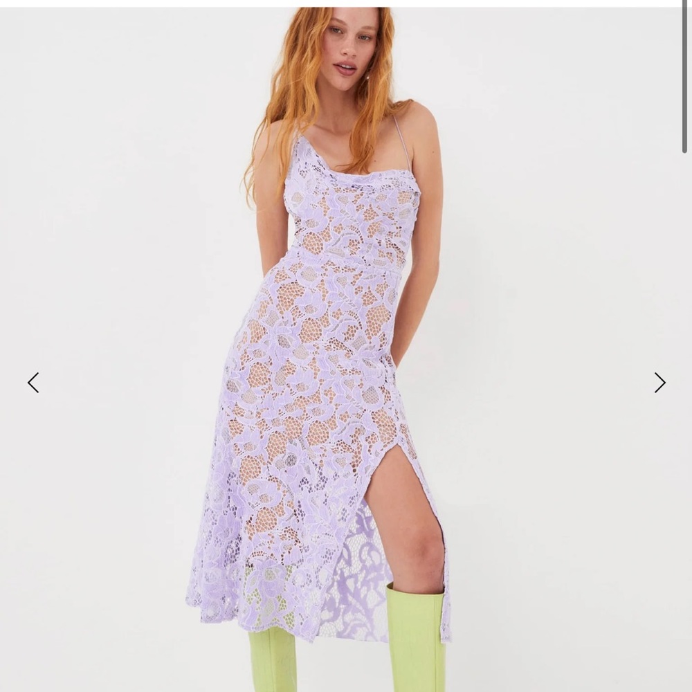 For Love and Lemons Dress-Rosemary Midi Dress